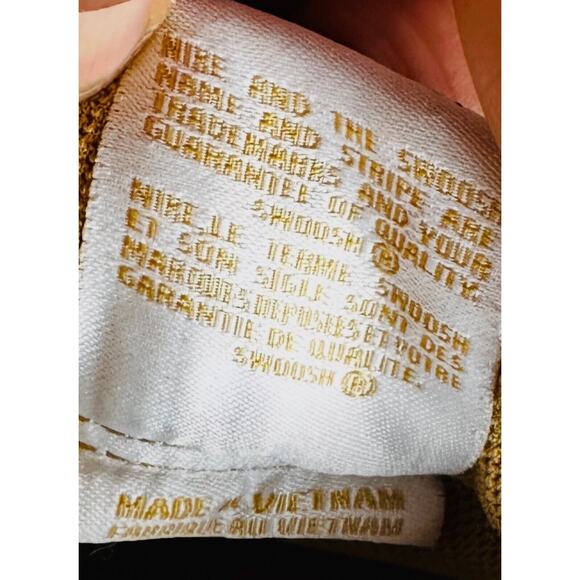 Nike Air Force 1 Low 2011 White Metallic Gold AF1 Sneakers 315122-145 Leather 14 - Picture 10 of 12